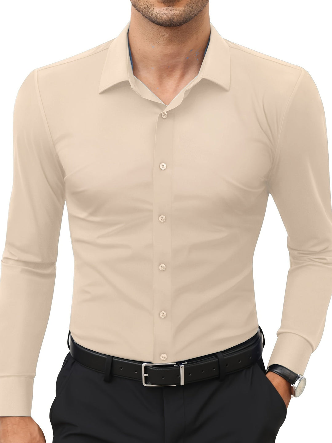 Comfortable Stretch Men's Shirt - Julian