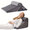 RelaxPlus Adjustable Orthopedic Wedge Pillow - Premium 7-in-1 Memory Foam Support System