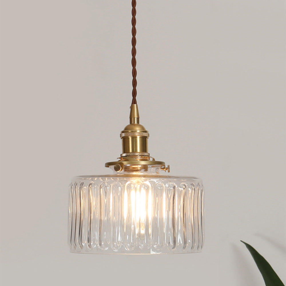 Crystal Chandelier with Adjustable Height in Vintage Style