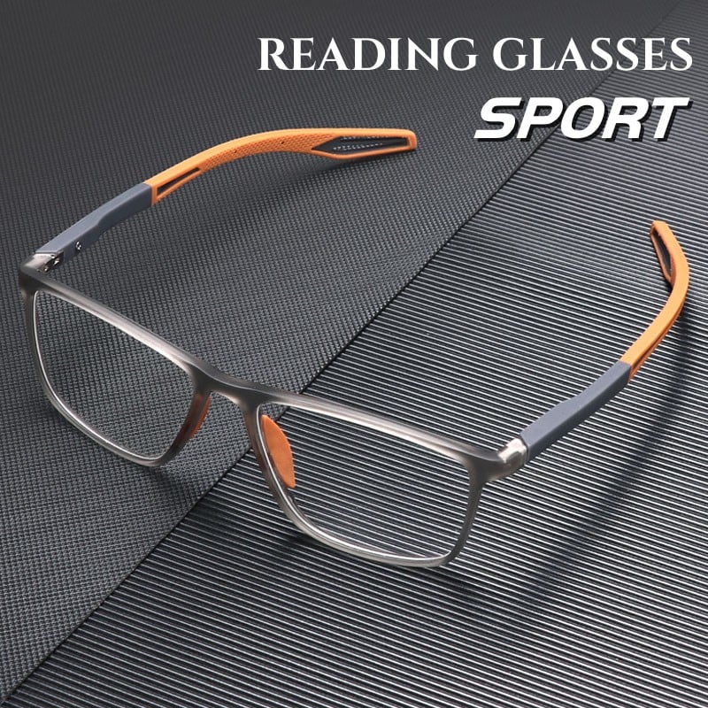 Progressive Reading Glasses - Lightweight, Blue Light Blocking, Lines-Free Lenses