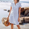 Women's Fashion Striped Long Sleeve Blouse