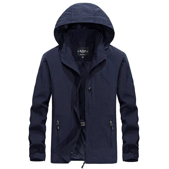 Everest Waterproof Outdoor Jacket with Detachable Hood All-Weather Protection for the Modern Adventurer