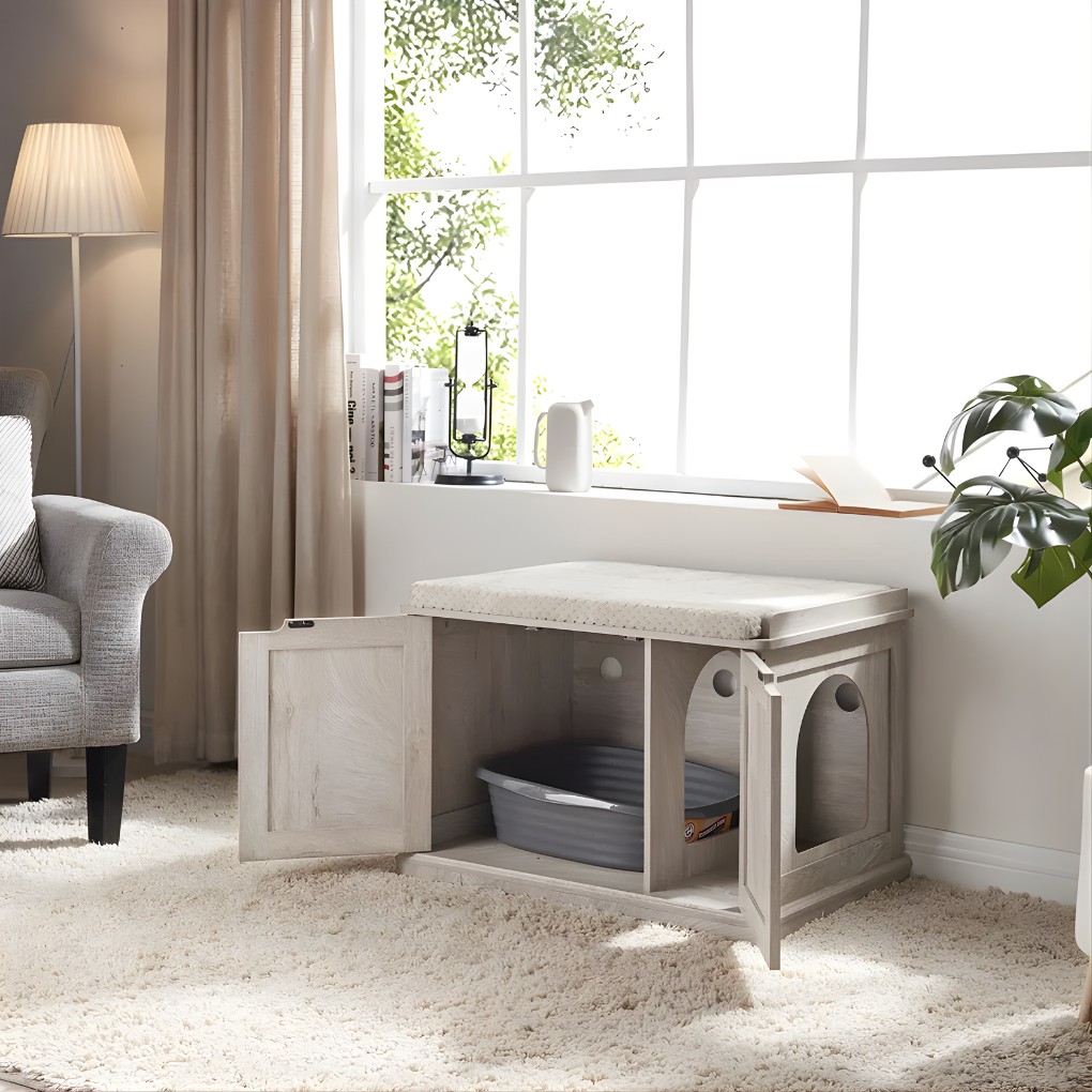 Cat Litter Box Enclosure