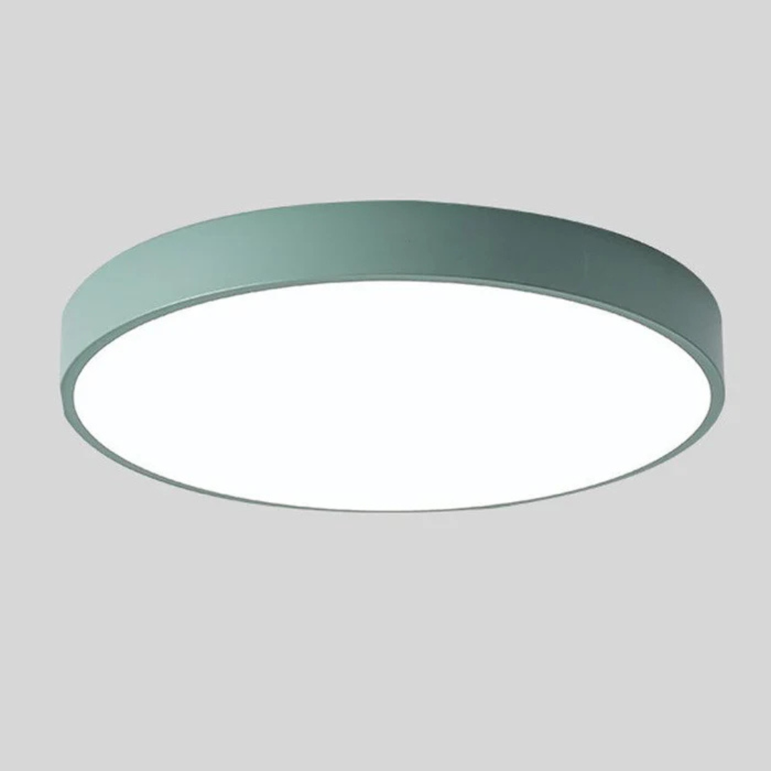 Delos Scandi Wooden Ceiling Light | Natural LED Designer Light