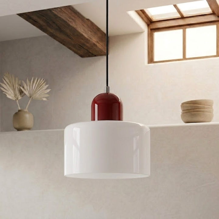 Ring Pendant Light with Extended Halo Design