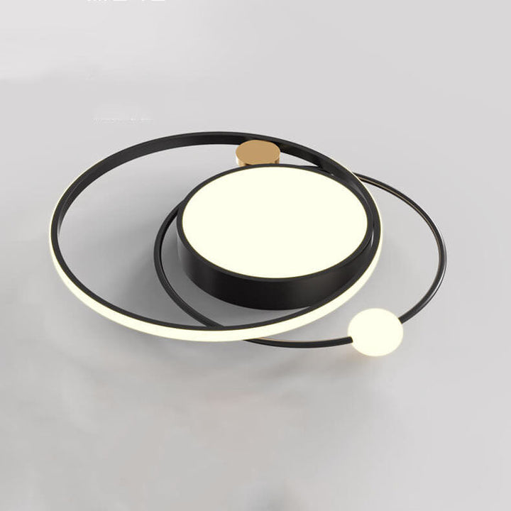 Round LED Ceiling Lamp | Minimal Nordic Design
