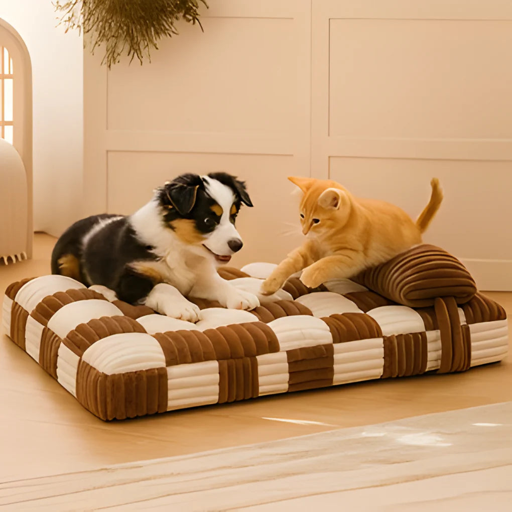 Washable Orthopedic Dog Mattress for Big Dogs