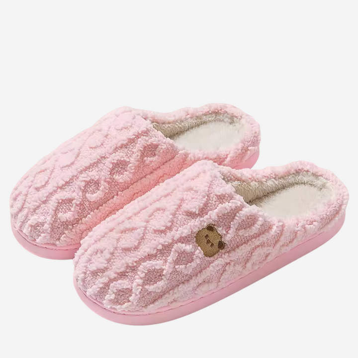 Warm Plush Slippers for Women