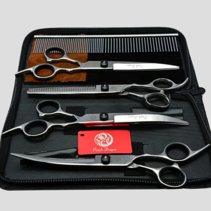 Professional Dog Grooming Scissors Set