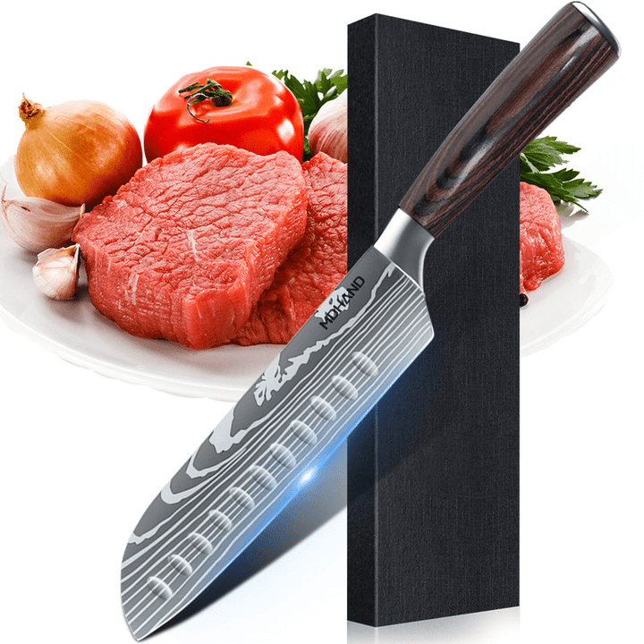 Professional-Quality Chef's Knife Set with Elegant Design