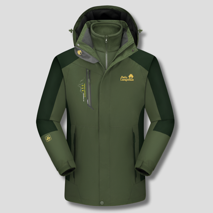 3-in-1 Ski Coat Functional Winter Layering