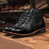 Orthopedic Leather Men's Boots - Atlas