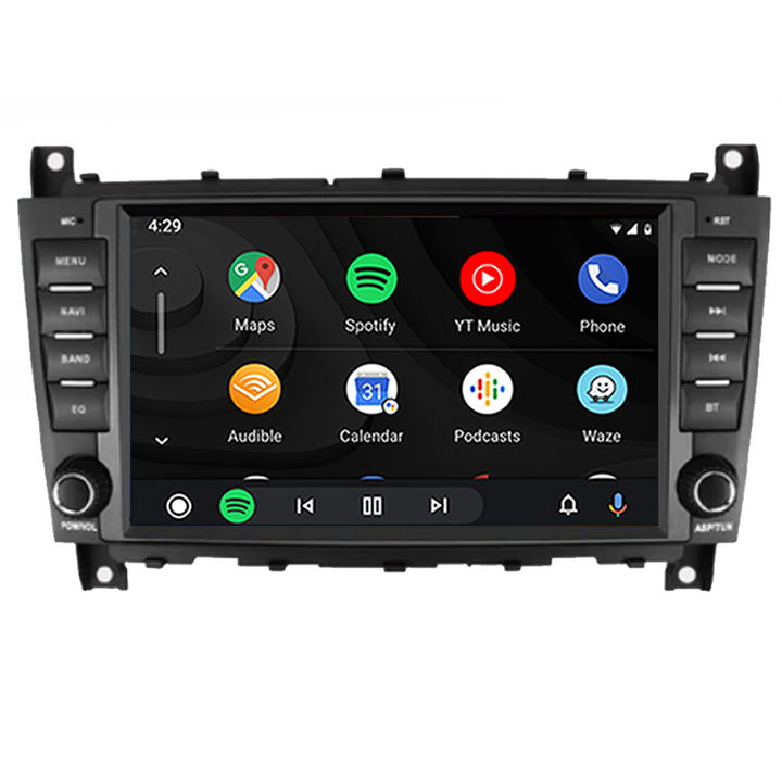 Mercedes C-Class  | CarPlay & Android Auto | 2005-2009