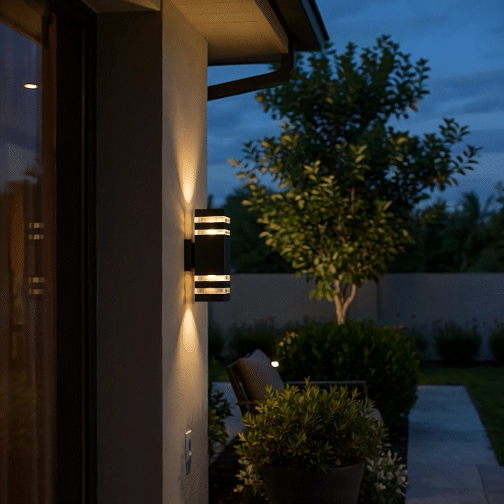 2-Way Outdoor Wall Lamp