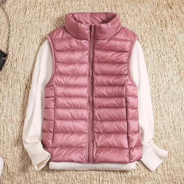 Women's Ultra Light Down Vest Warm & Lightweight