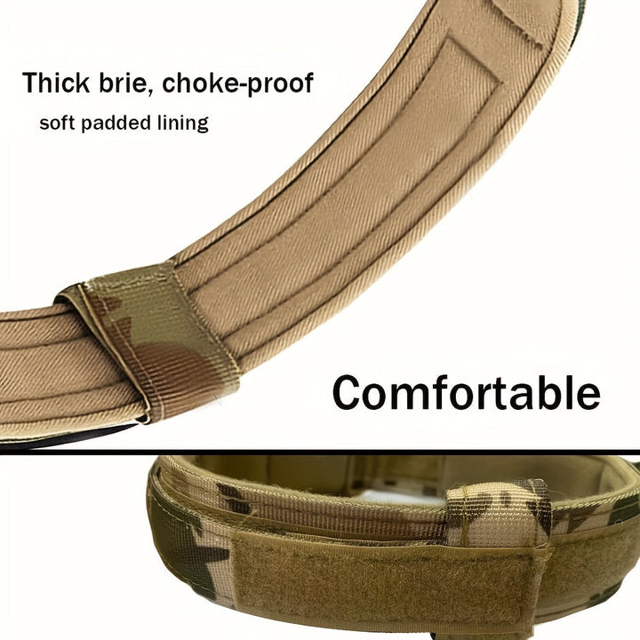 Tactical Military Dog Collar – Adjustable and Durable for Large and Medium-Sized Dogs