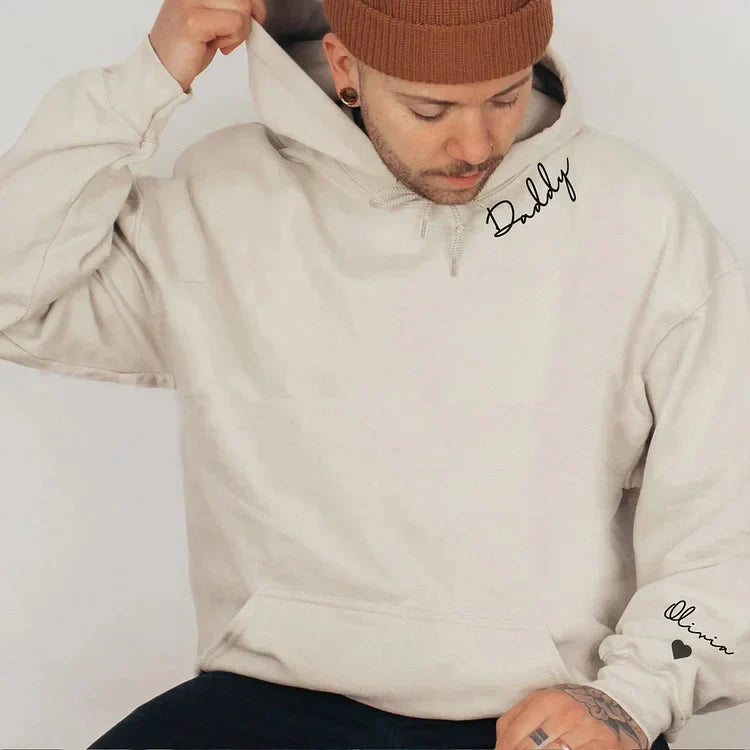 Mother's Day Gift | Embrace Hoodie | Personalizable with Names on the Sleeve
