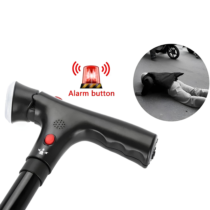 Foldable Adjustable Walking Stick