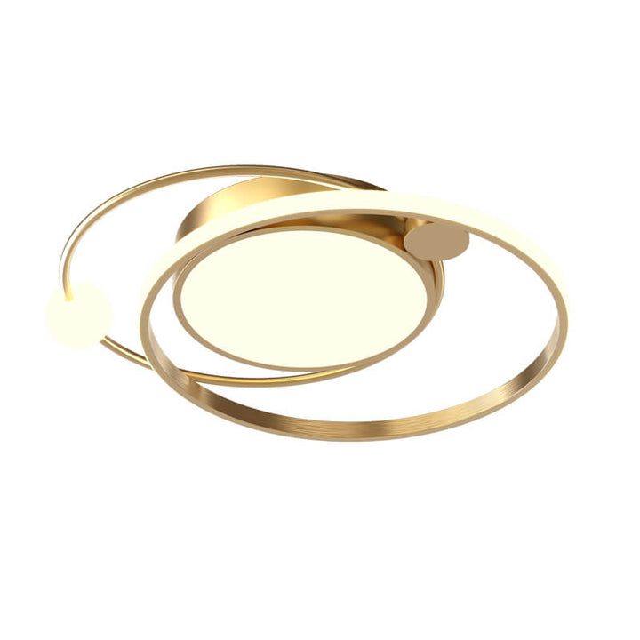 Round LED Ceiling Lamp | Minimal Nordic Design