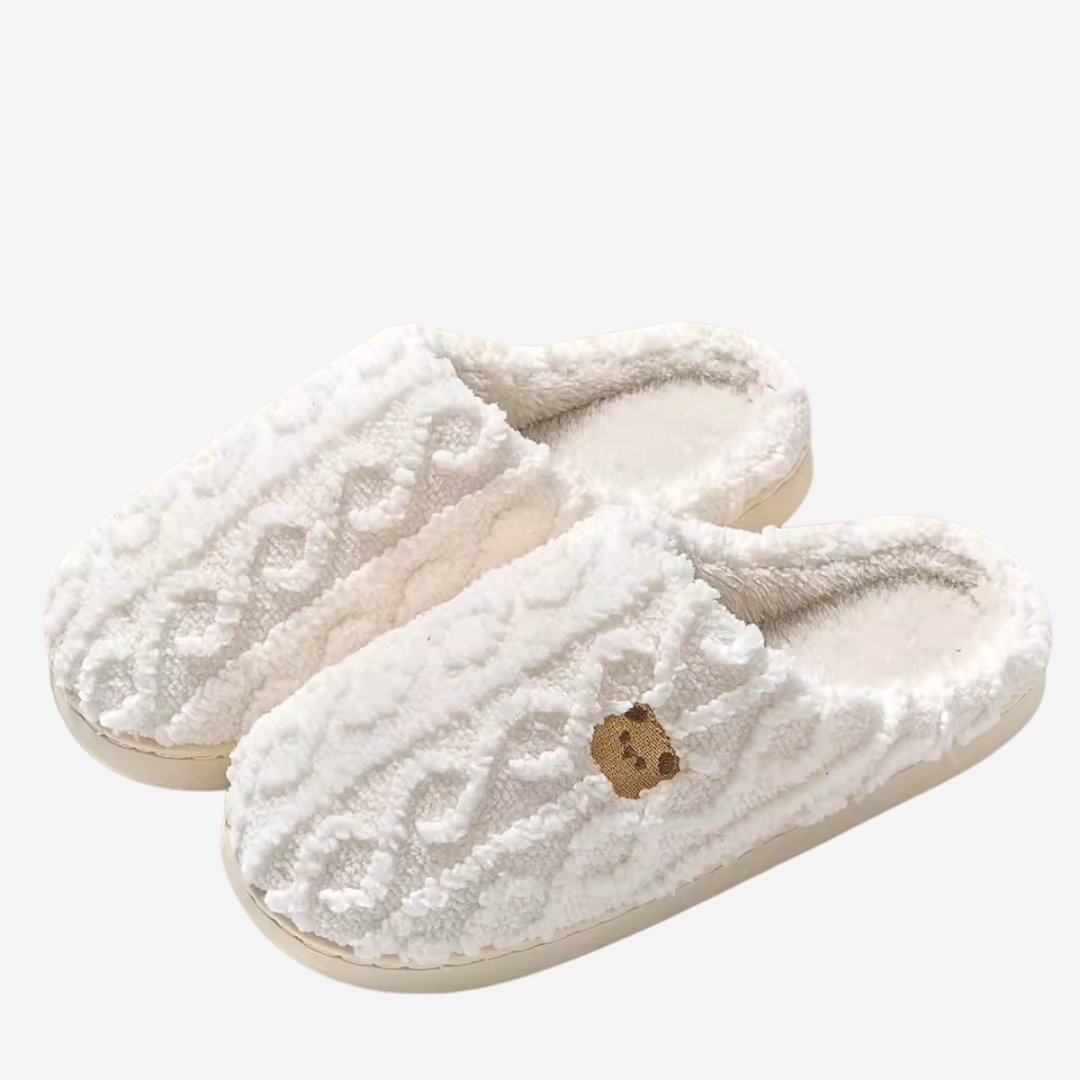 Warm Plush Slippers for Women