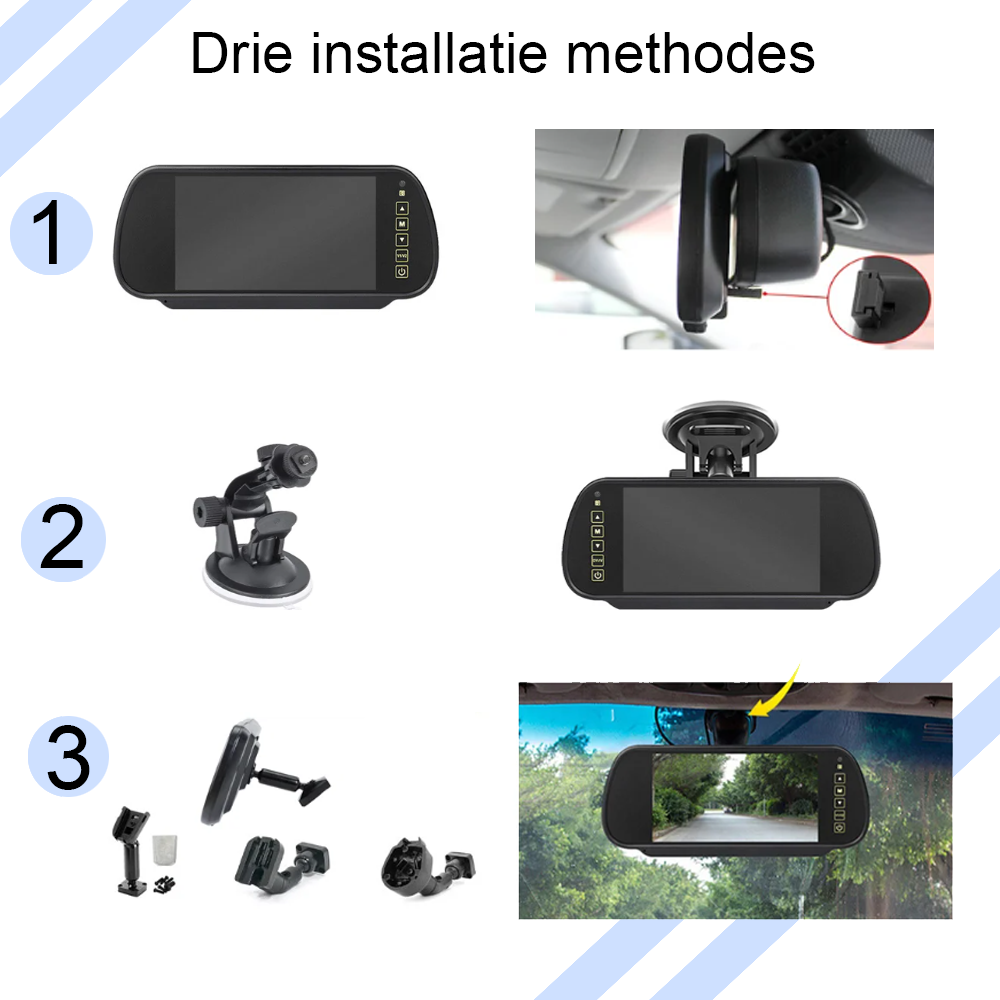 Toyota ProAce  2012-2021 - Backup camera + display