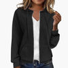 Women’s Zip-Up Hoodie with Drawstring Hood