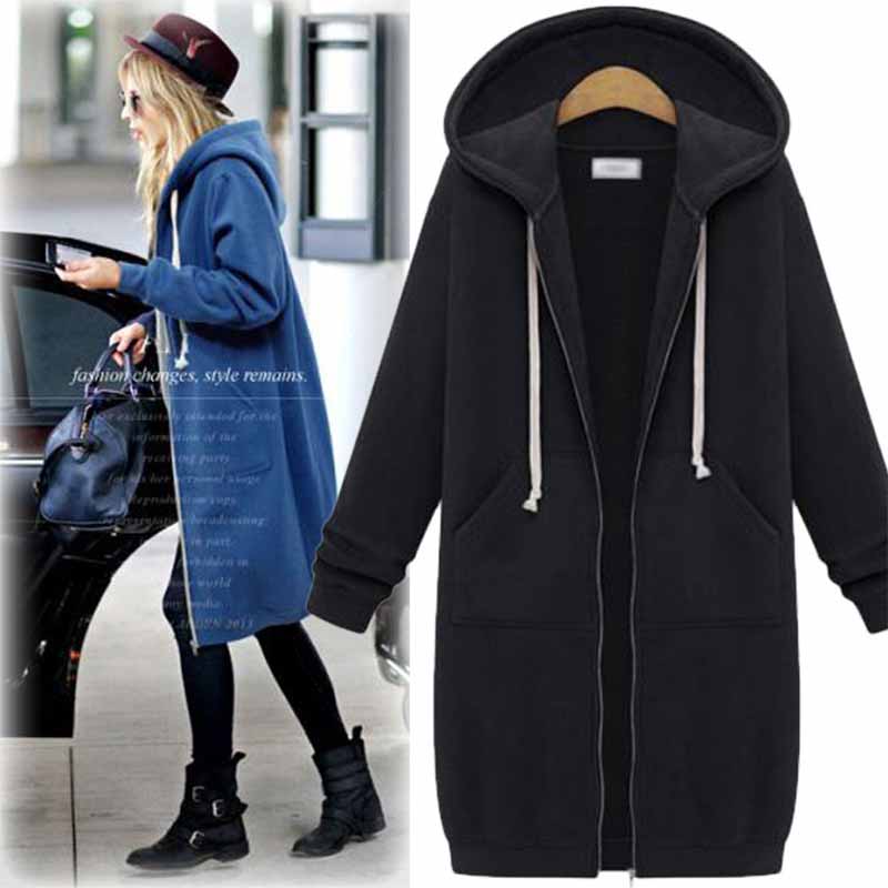 Casual Long Women's Cardigan - CozyZip