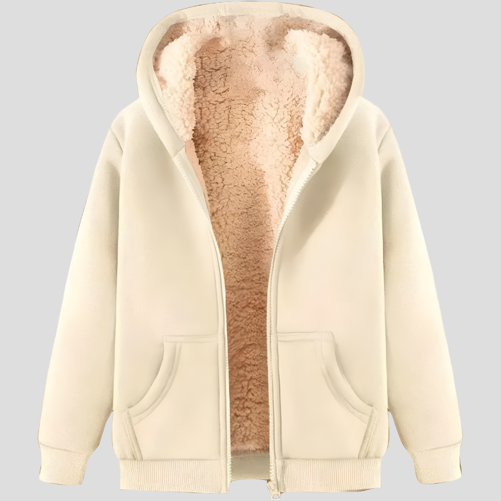 Warmth Men’s Fleece-Lined Winter Hoodie Jacket