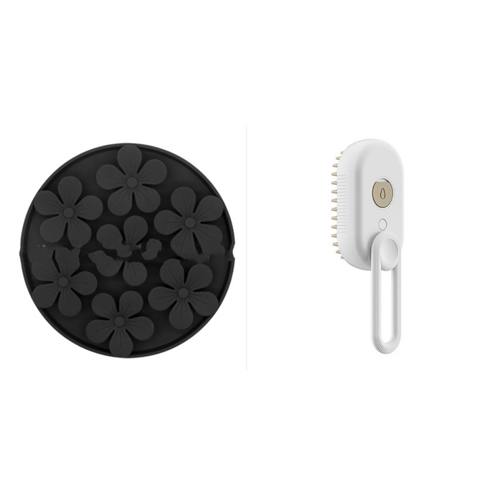 Pet Steam Brush for Grooming and Massage