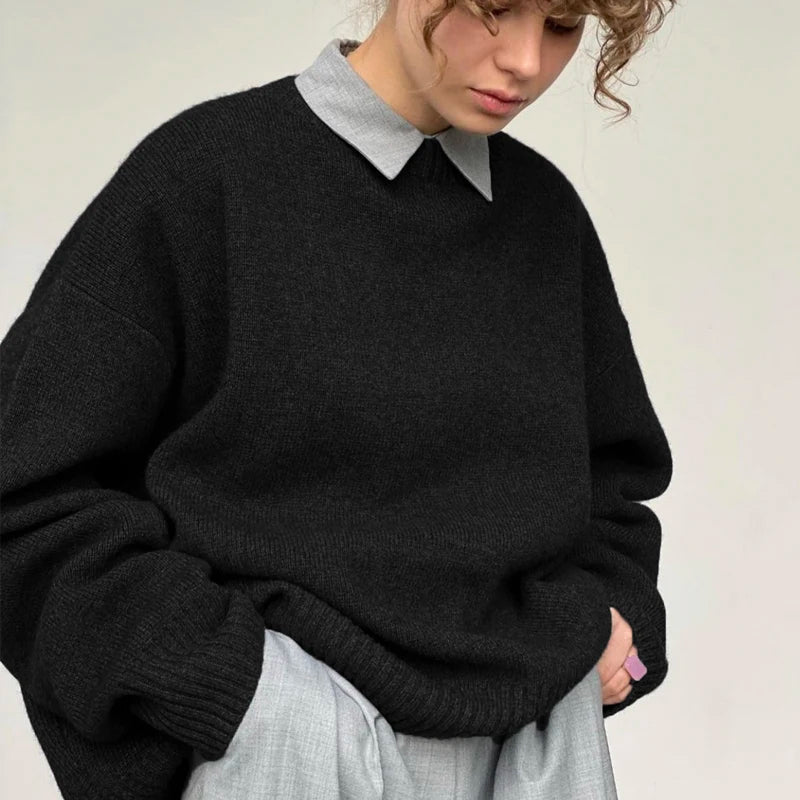 Anna Cashmere Bliss Sweater | Soft & Comfy