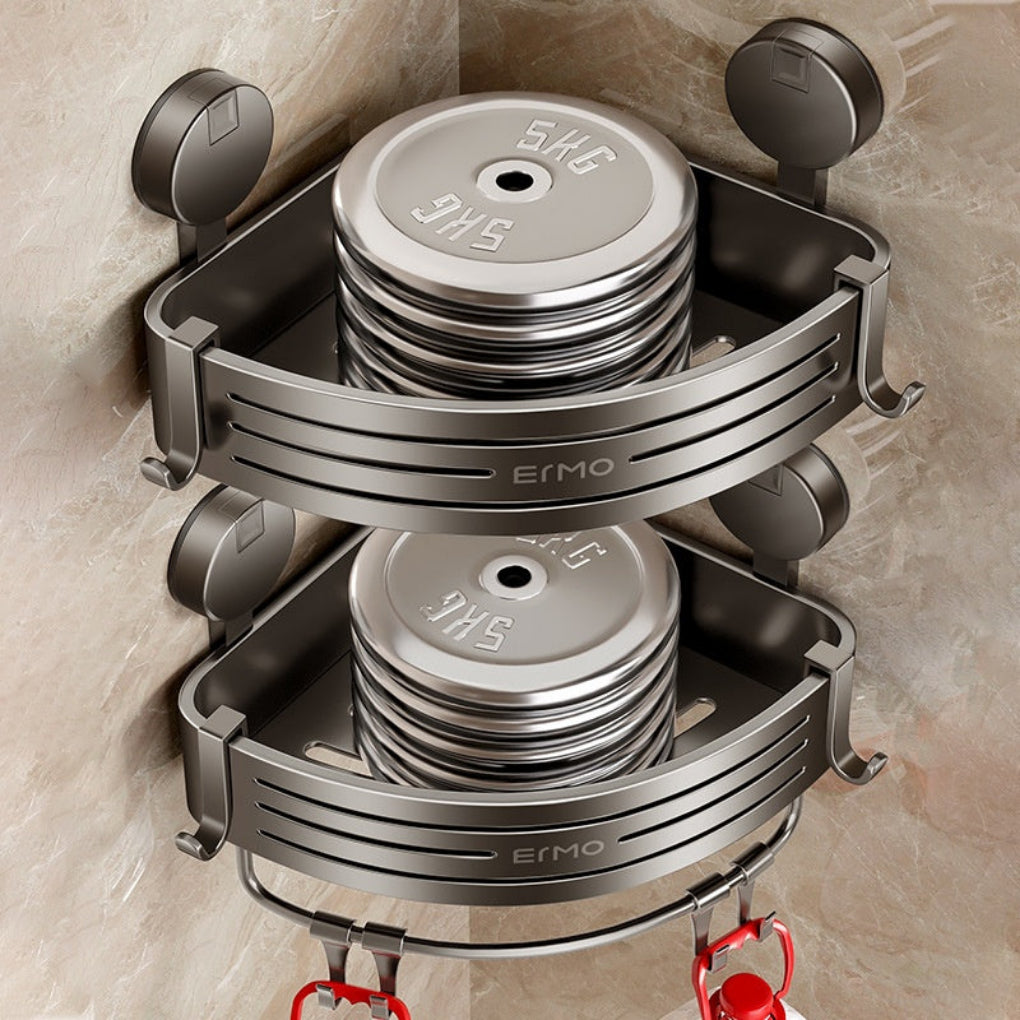 Bathroom Storage Rack Punch-free Bathroom Triangle Toilet