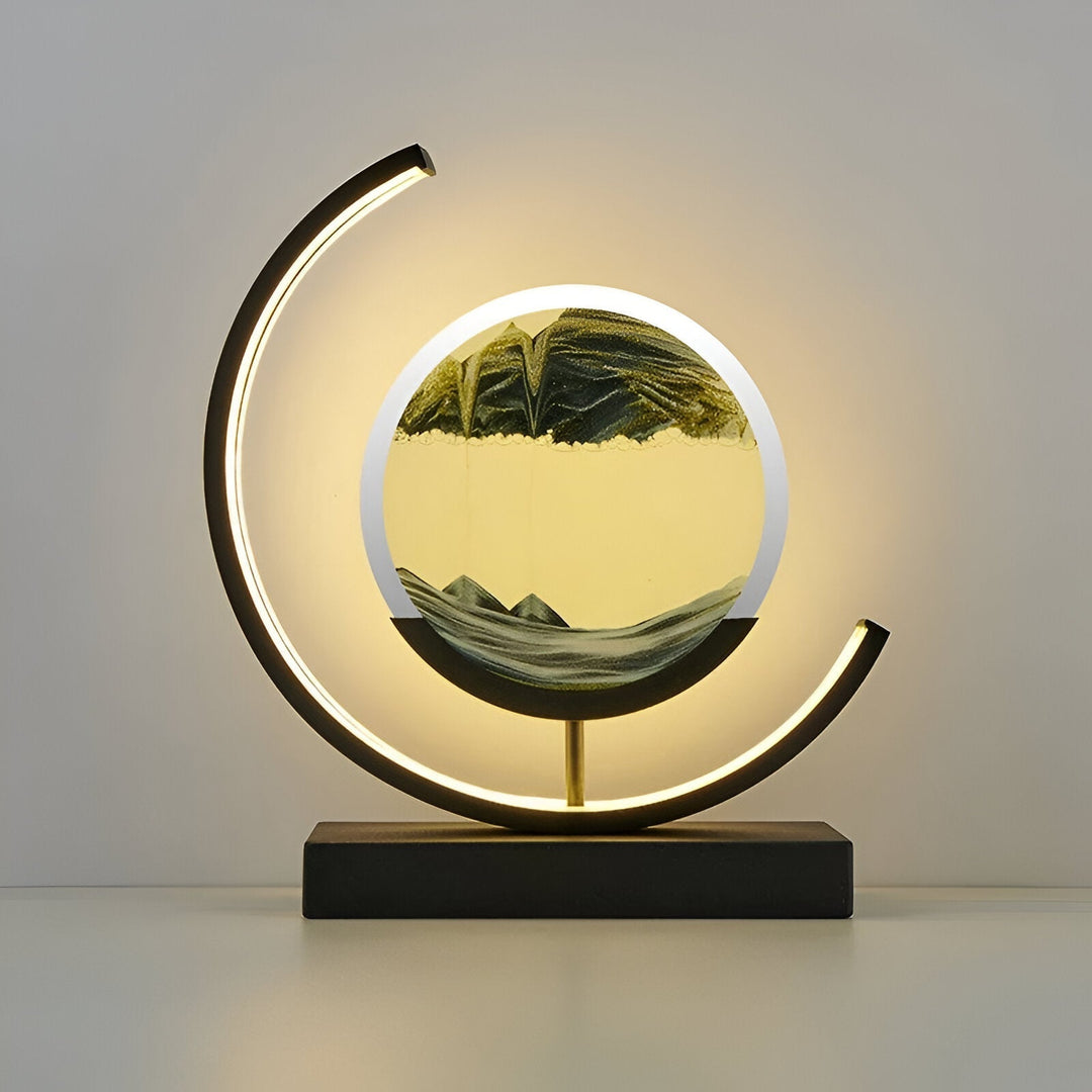 Sand Glow - Sand Lamp with Remote Control and Dimmable Features