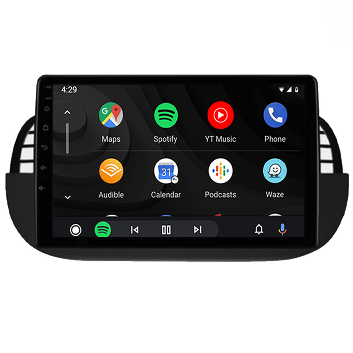 Fiat 500 | CarPlay & Android Auto | 2007-2015 | 9 inch | Plug & Play