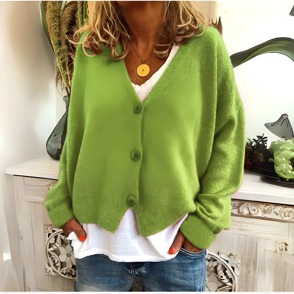Women’s Soft Knit Relaxed Fit Cardigan