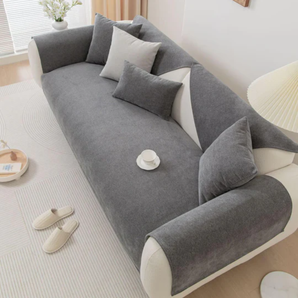 Linen Sectional Sofa Cover