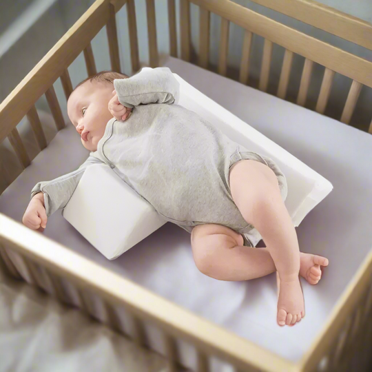 Cudlo Adjustable Anti-Roll Pillow for Babies