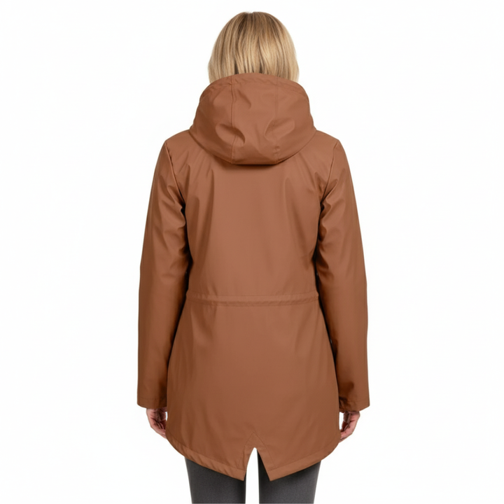 Women's Waterproof Jacket – Fleece-Lined – with Hood