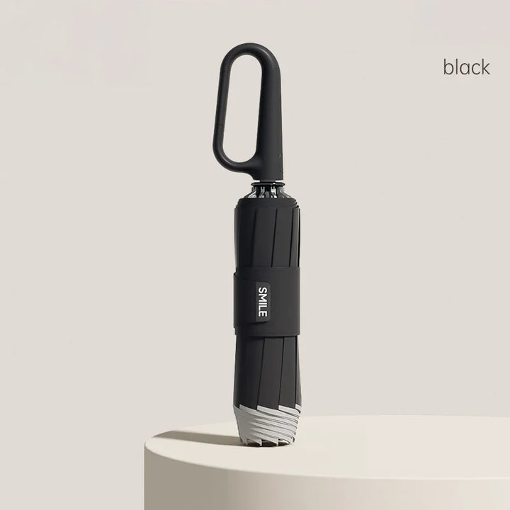 EliteShield Reverse Umbrella | Compact, Waterproof & Windproof with Reflective Safety Strip