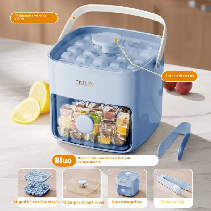 Compact Ice Cube Maker — Fast, Quiet & Efficient for Home Use
