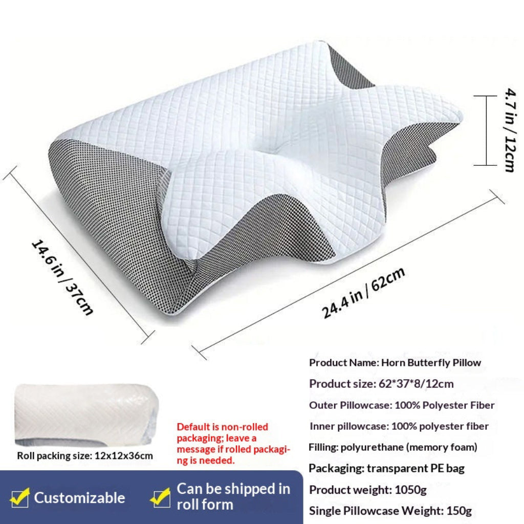 Butterfly-shaped Memory Foam Slow-rebound Pillow