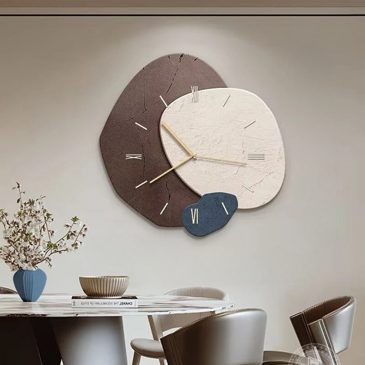 LunaWood Wall Clock – Natural Elegance with Soft LED Light