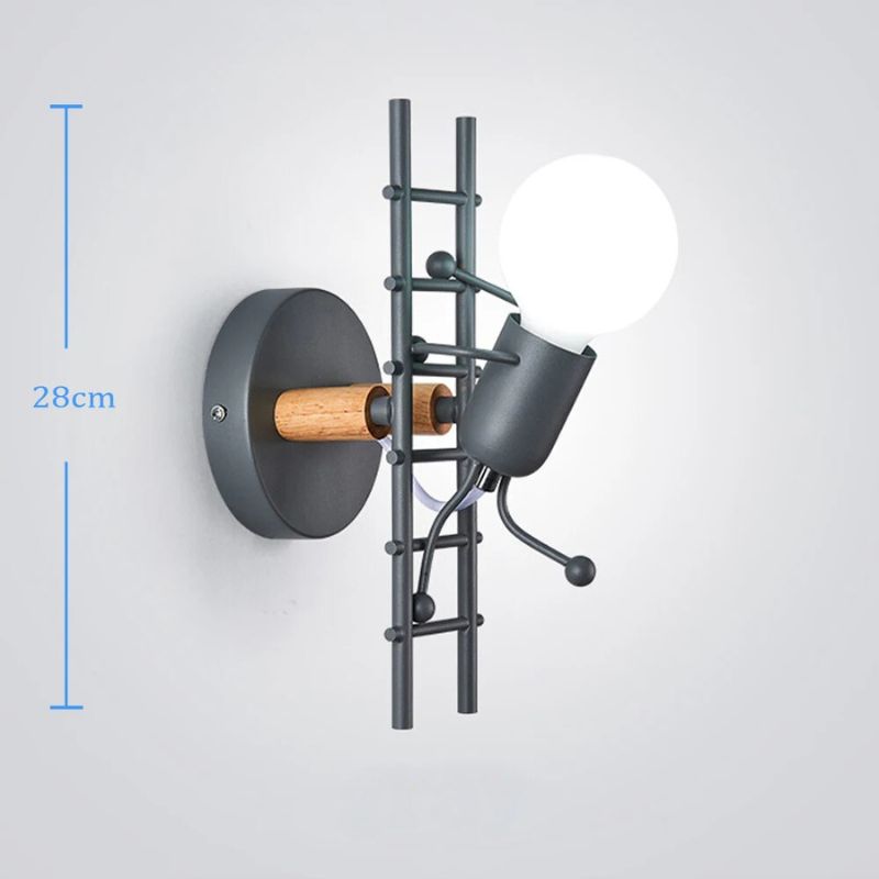 GlowClimb Designer Sconce | Unique Staircase Wall Lamp, Ideal for Cosy Bedrooms and Living Rooms
