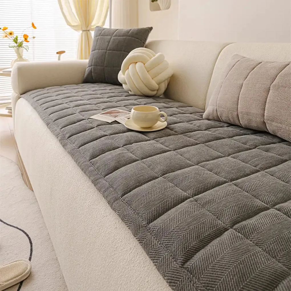 Stylish Chenille Sofa Protector