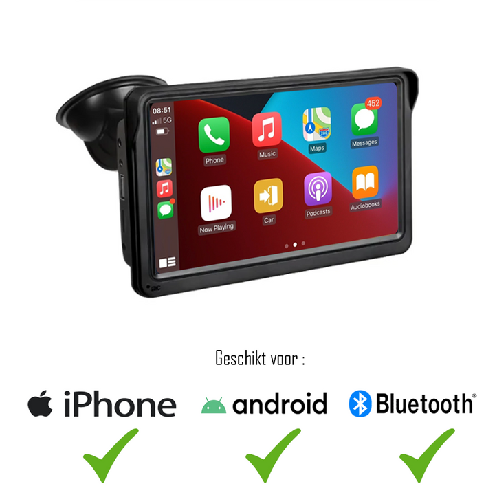 Universal CarPlay & Android Auto system
