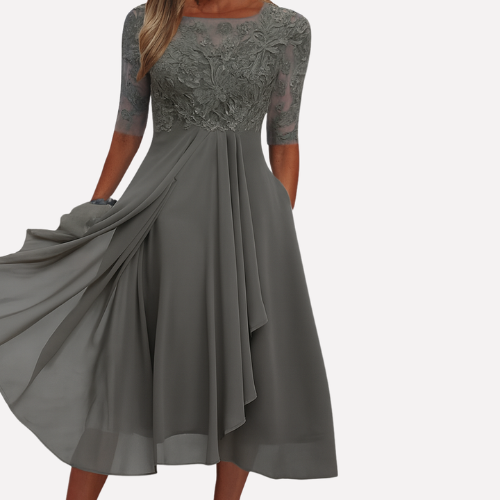 Women’s Maxi Dress with Lace