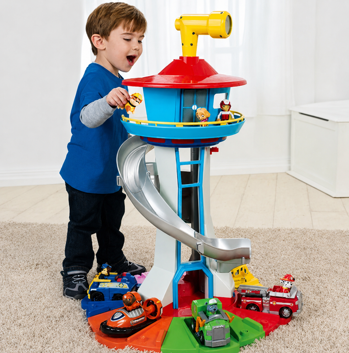 Adventure Tower Playset with Vehicles and Figures