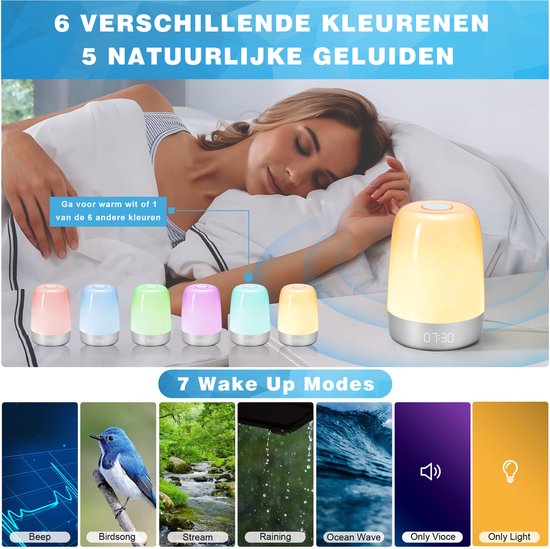 Wake-up Light with Nature Sounds - Aurora