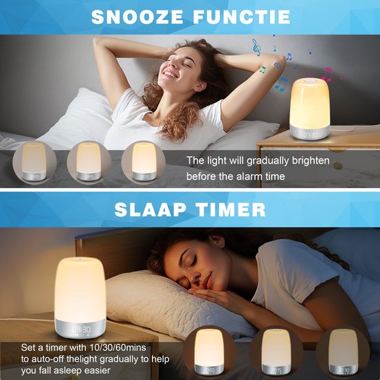 Wake-up Light with Nature Sounds - Aurora