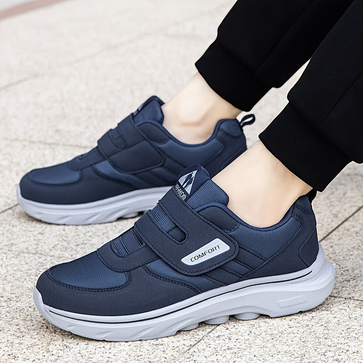 Comfortable Walking Shoes with Velcro Fastening - EasyStride