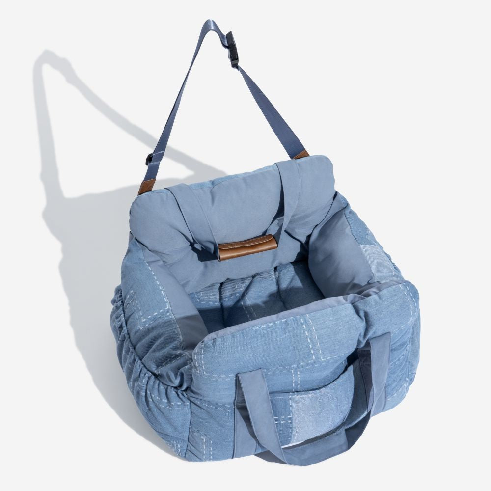 3-in-1 Travel Bed for Dogs – Car, Shoulder & Carry